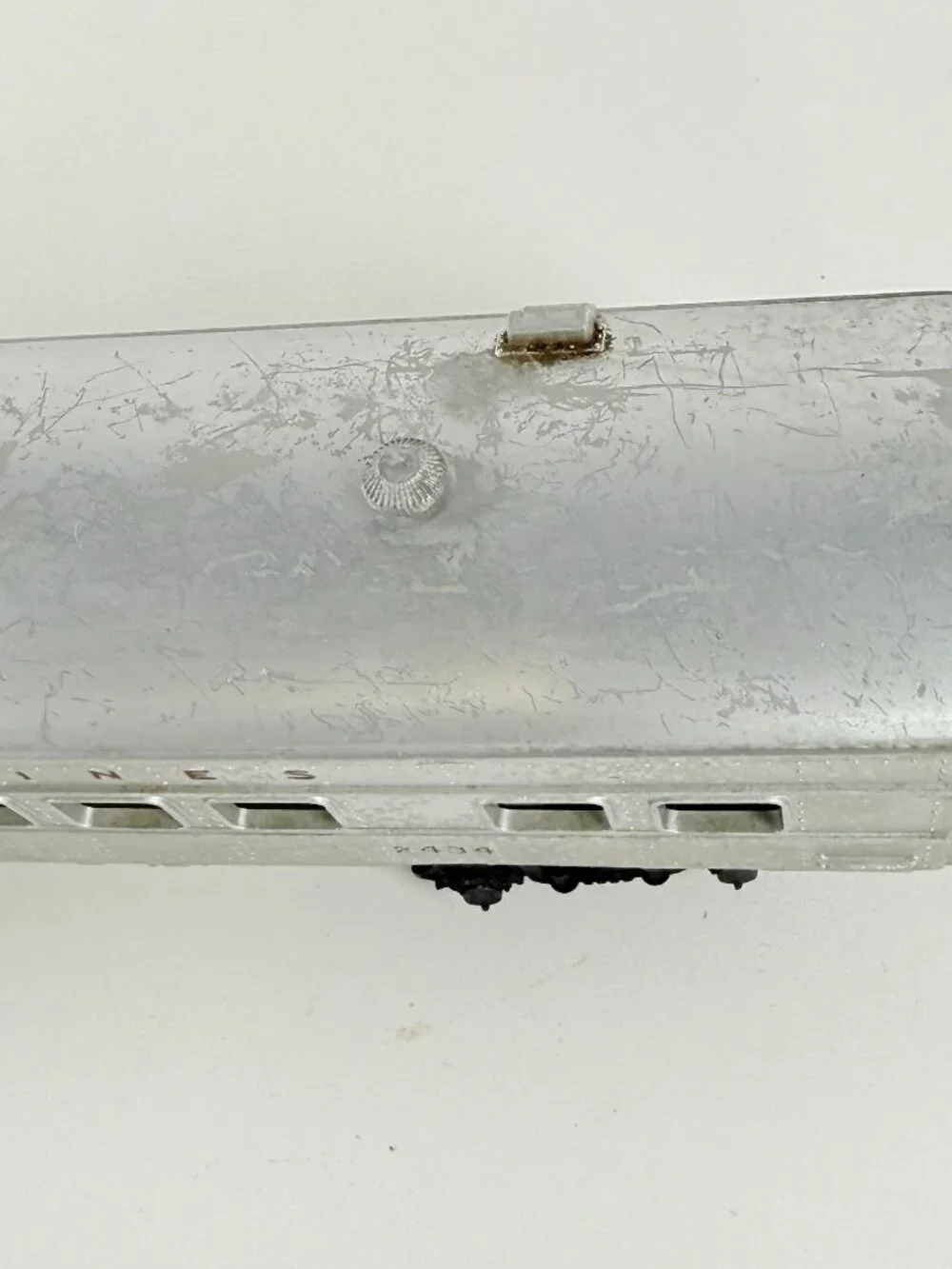 Vintage Lionel Postwar O Gauge Passenger Cars 2434 Newark 2435 Elizabeth Silver